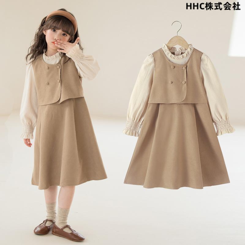 卒園式 子供服 スーツ 女の子 入学式 スーツ 女の子 スーツ 小学生 2022年 新一年生 70 80 90 100 cm 黒 制服 長袖 受験 面接 フォーマル スカート ワンピース 子供ドレス 